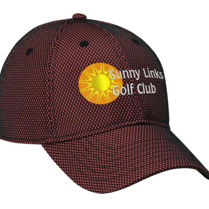 Premium Cotton Twill with Mesh Overlay Cap