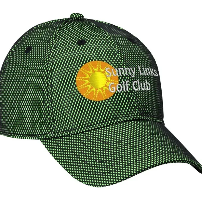 Premium Cotton Twill with Mesh Overlay Cap