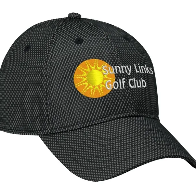 Premium Cotton Twill with Mesh Overlay Cap - 24 hr