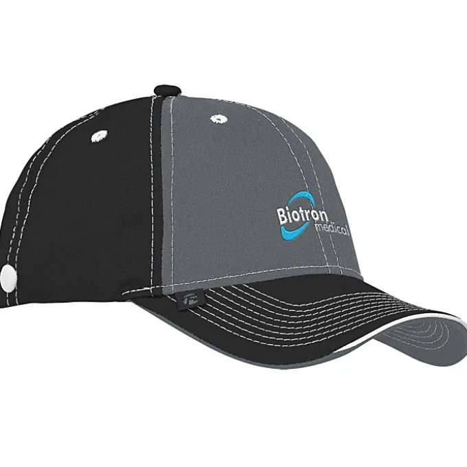 Prestige Two-Tone Cap with Face Mask Buttons