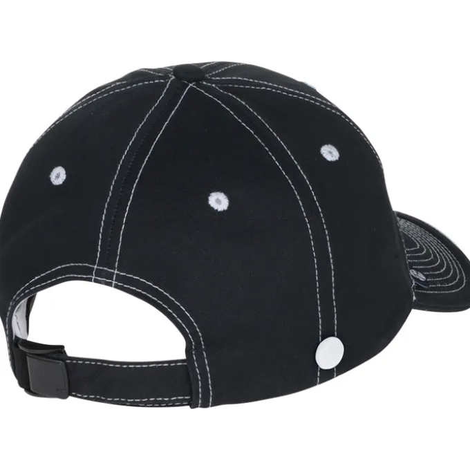 Prestige Two-Tone Cap with Face Mask Buttons