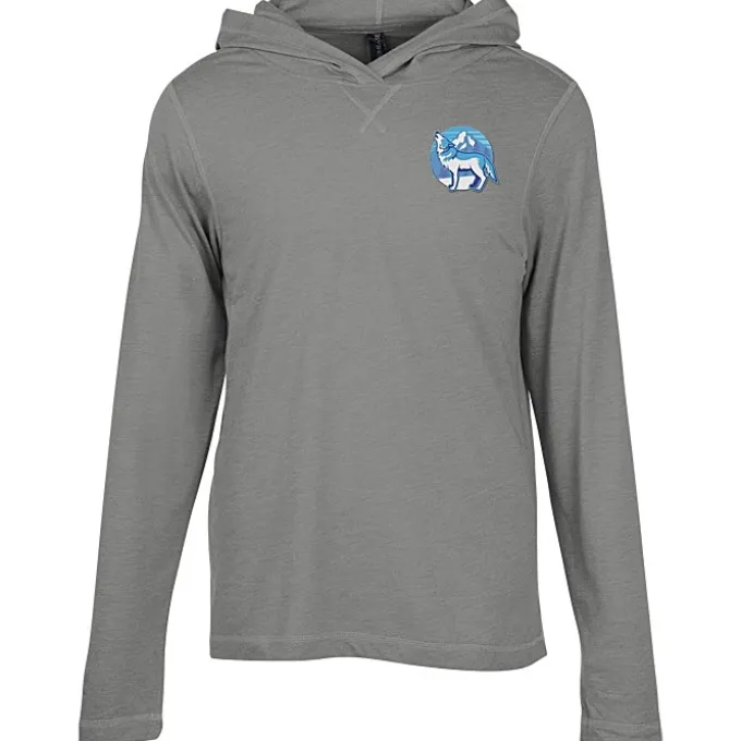 Primease Tri-Blend Hooded Tee - Men's - Embroidered
