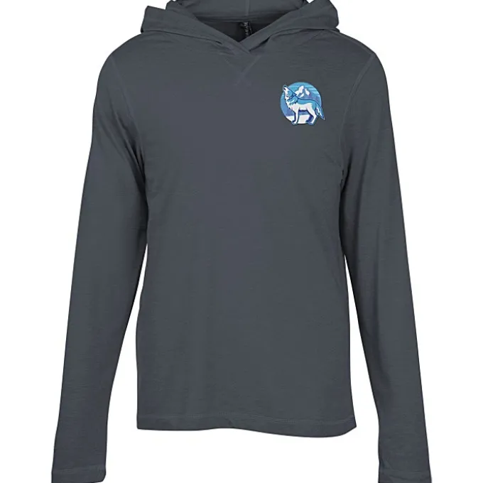 Primease Tri-Blend Hooded Tee - Men's - Embroidered