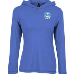 Primease Tri-Blend Hooded Tee - Ladies' - Embroidered