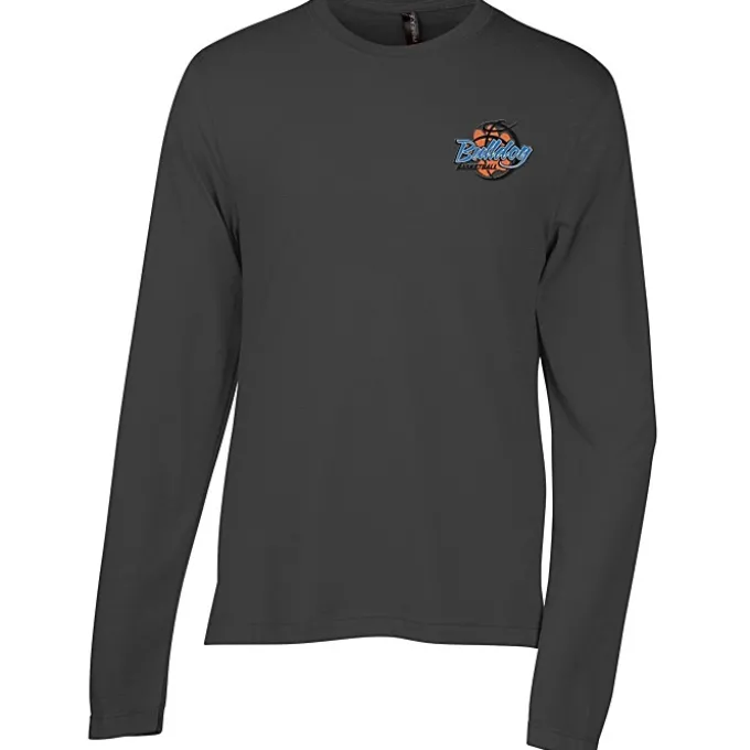 Primease Tri-Blend Long Sleeve Tee - Men's - Embroidered