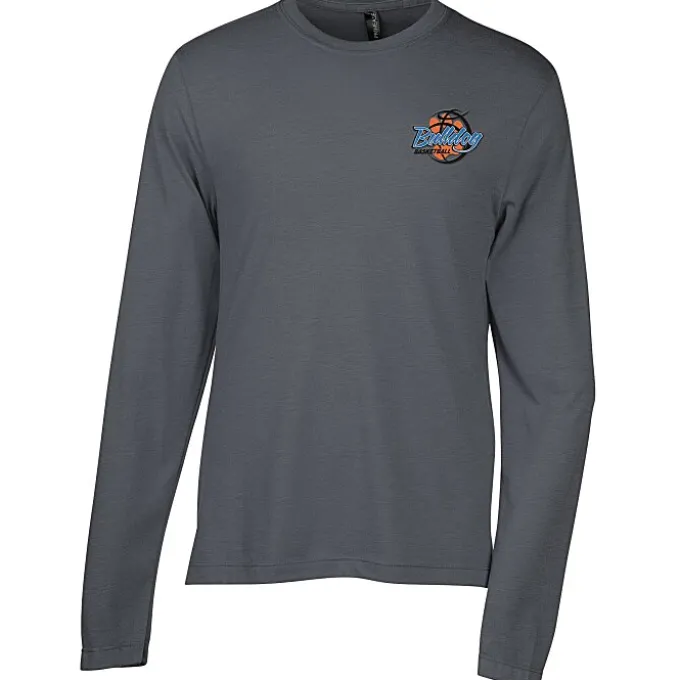 Primease Tri-Blend Long Sleeve Tee - Men's - Embroidered