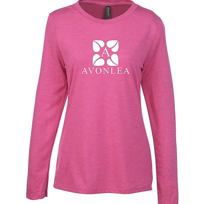 Primease Tri-Blend Long Sleeve Tee - Ladies'
