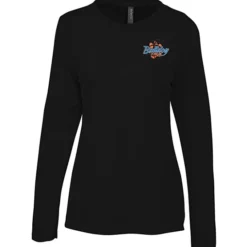 Primease Tri-Blend Long Sleeve Tee - Ladies' - Embroidered