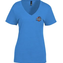 Primease Tri-Blend V-Neck Tee - Ladies' - Embroidered