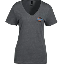 Primease Tri-Blend V-Neck Tee - Ladies' - Embroidered