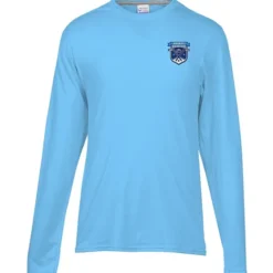 Principle Performance Blend Long Sleeve T-Shirt - Embroidered
