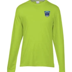Principle Performance Blend Long Sleeve T-Shirt - Embroidered