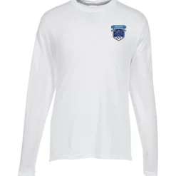 Principle Performance Blend Long Sleeve T-Shirt - Embroidered
