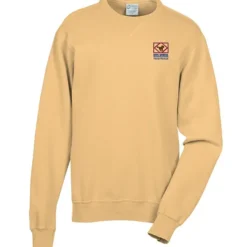 Principle Pigment-Dyed Crew Sweatshirt - Embroidered