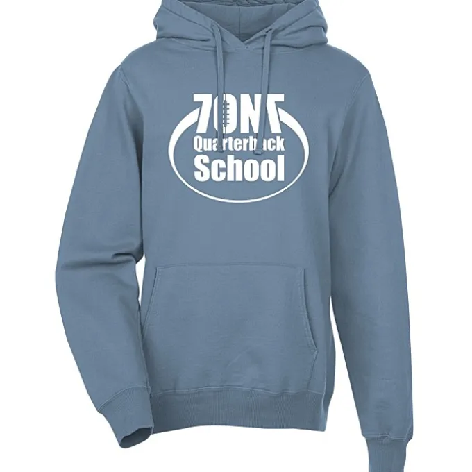Principle Pigment-Dyed Hooded Sweatshirt - Screen