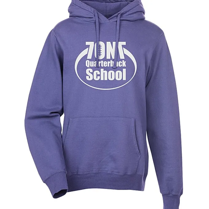 Principle Pigment-Dyed Hooded Sweatshirt - Screen