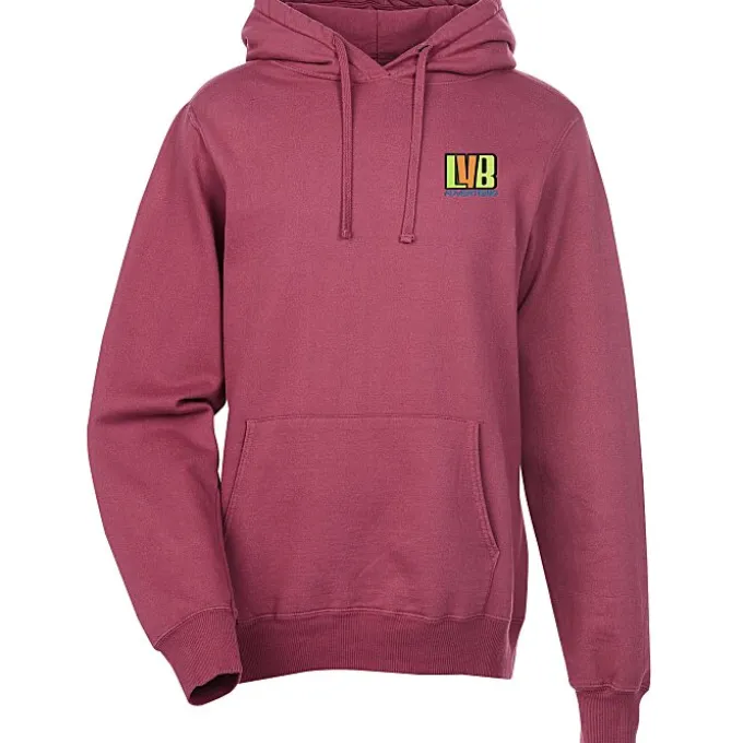 Principle Pigment-Dyed Hooded Sweatshirt - Embroidered