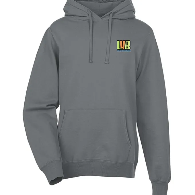 Principle Pigment-Dyed Hooded Sweatshirt - Embroidered
