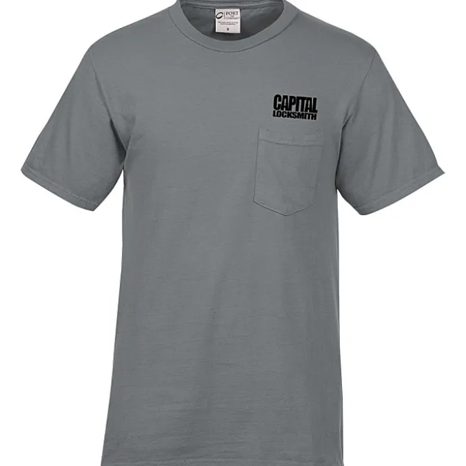 Principle Pigment-Dyed Pocket T-Shirt