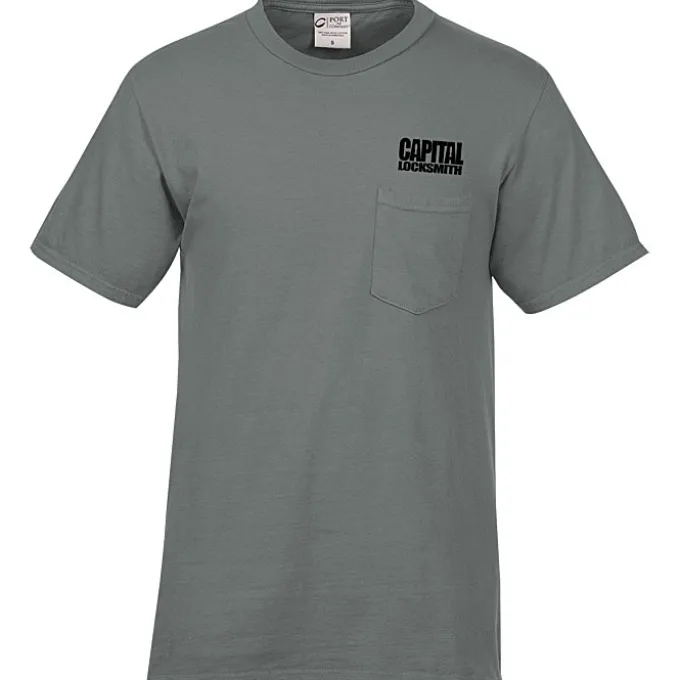 Principle Pigment-Dyed Pocket T-Shirt