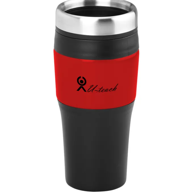 Promotional Metallic Panel Tumbler - 16 oz. - 24 hr