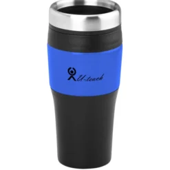 Promotional Metallic Panel Tumbler - 16 oz. - 24 hr