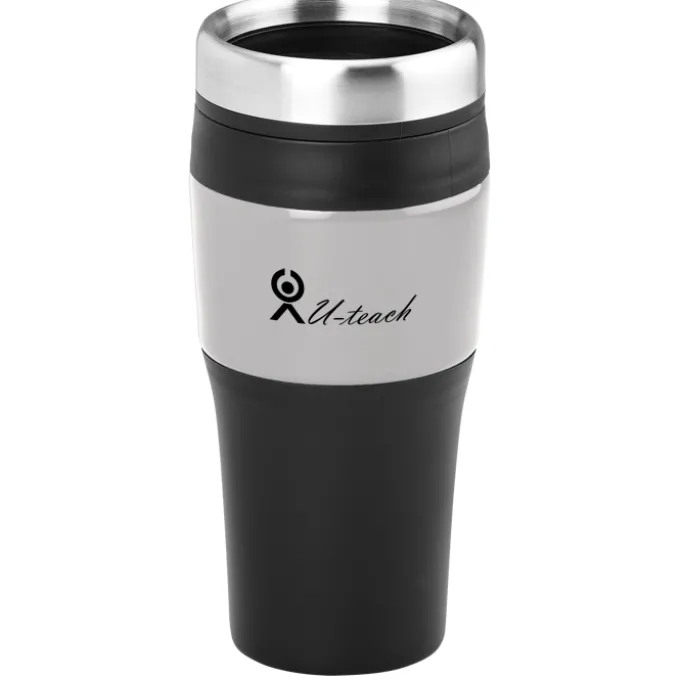 Promotional Metallic Panel Tumbler - 16 oz. - 24 hr