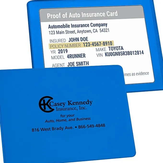 Proof of Insurance Holder