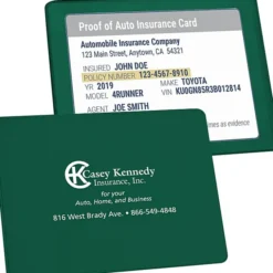 Proof of Insurance Holder