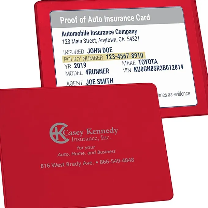 Proof of Insurance Holder