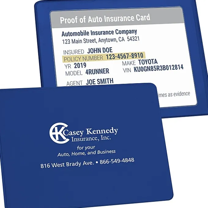Proof of Insurance Holder