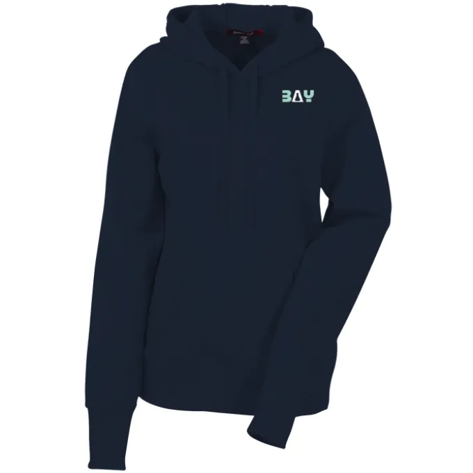 Pullover Fleece Hoodie - Ladies' - Embroidered