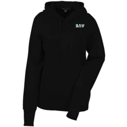 Pullover Fleece Hoodie - Ladies' - Embroidered