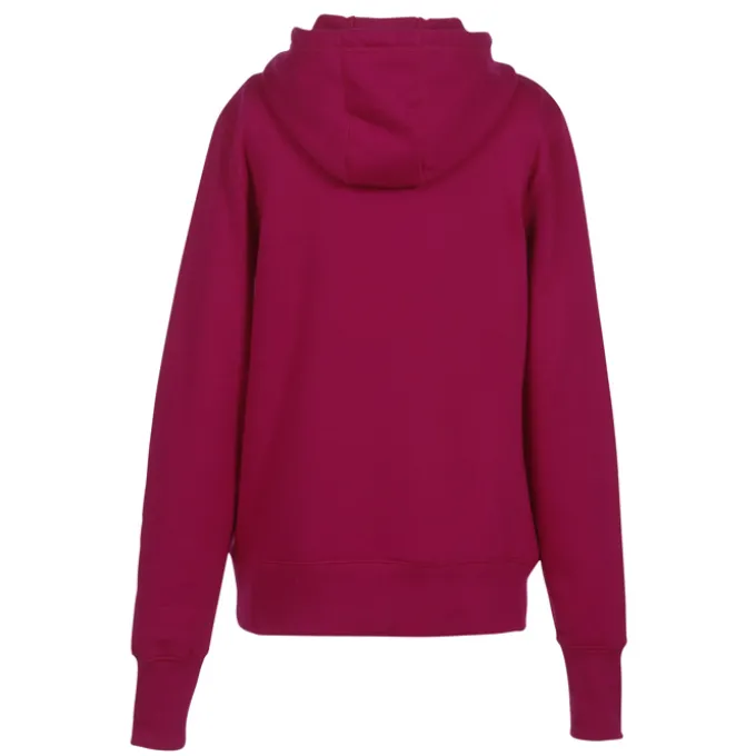 Pullover Fleece Hoodie - Ladies' - Embroidered