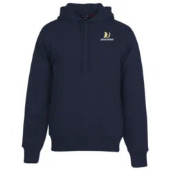 Pullover Fleece Hoodie - Men's - Embroidered
