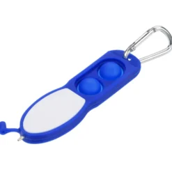 Push Pop Fidget Pen with Carabiner