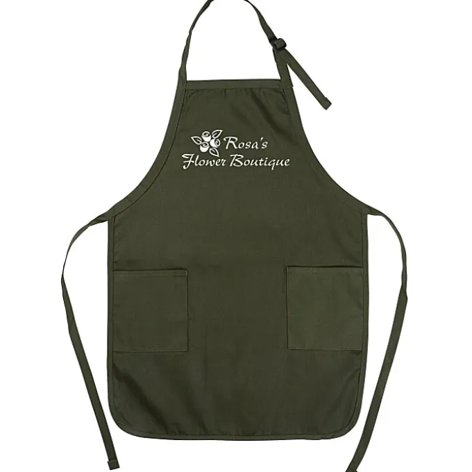 Q-Tees Full Length 2 Pocket Apron