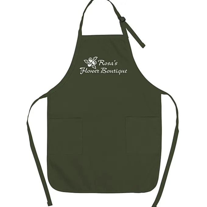 Q-Tees Full Length 2 Pocket Apron