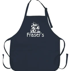 Q-Tees Full Length Pouch Pocket Apron