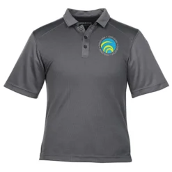 Quad Textured Performance Polo - Men's