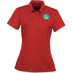Quad Textured Performance Polo - Ladies'