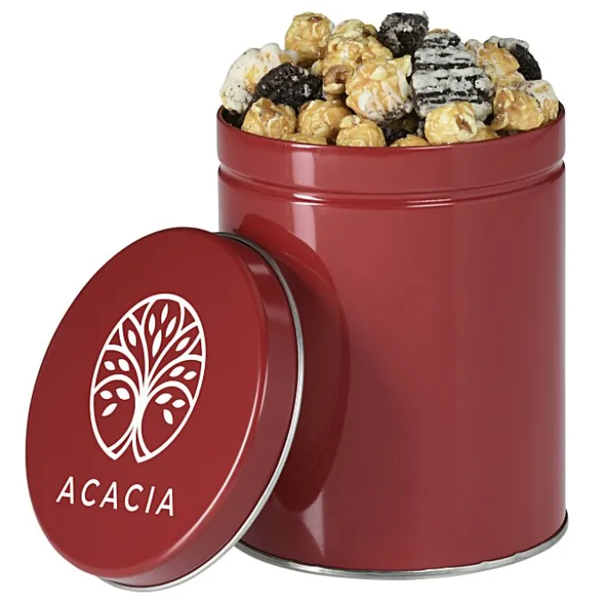 1 Quart Gourmet Popcorn Tin - Cookies & Cream