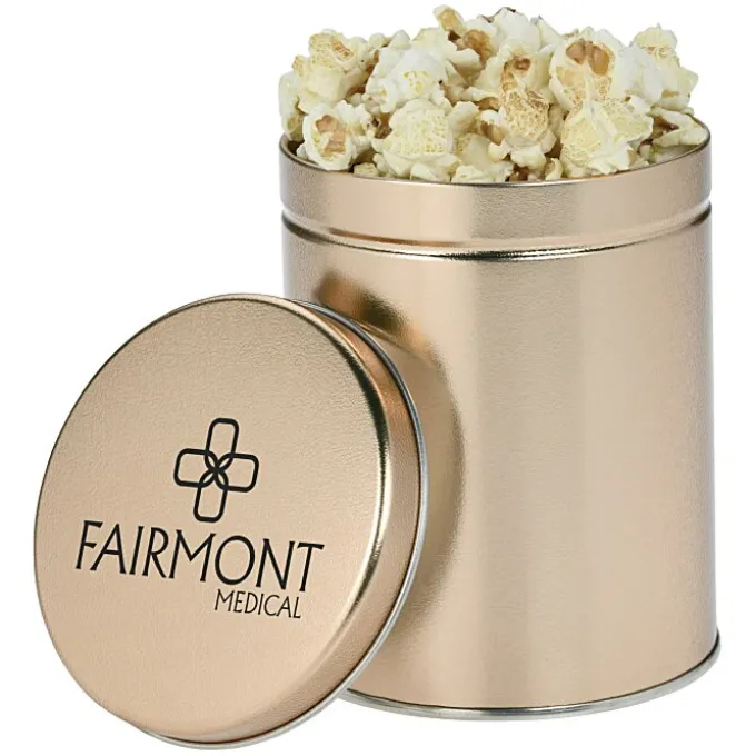 1 Quart Gourmet Popcorn Tin - Kettle Corn