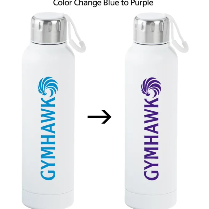 Quencher Stainless Bottle - 22 oz. - Color Changing Ink
