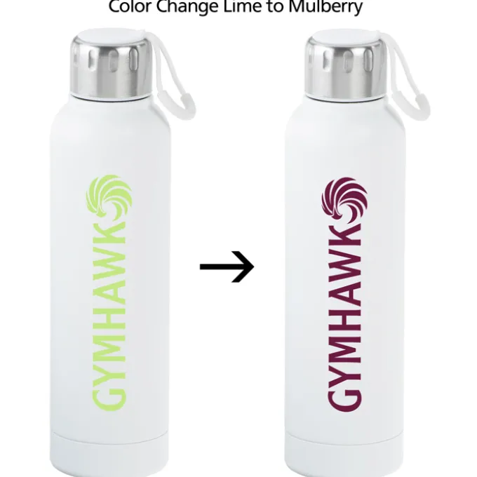 Quencher Stainless Bottle - 22 oz. - Color Changing Ink