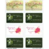 Quick & Colorful Perforated Sheeted Label - Rect 2 inches x 3-1/2 inches