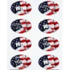 Quick & Colorful Sheeted Label - Oval 2 inches x 3 inches