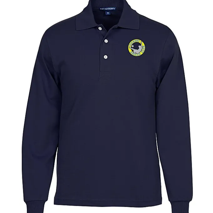 Quick Dry Long Sleeve Pique Polo