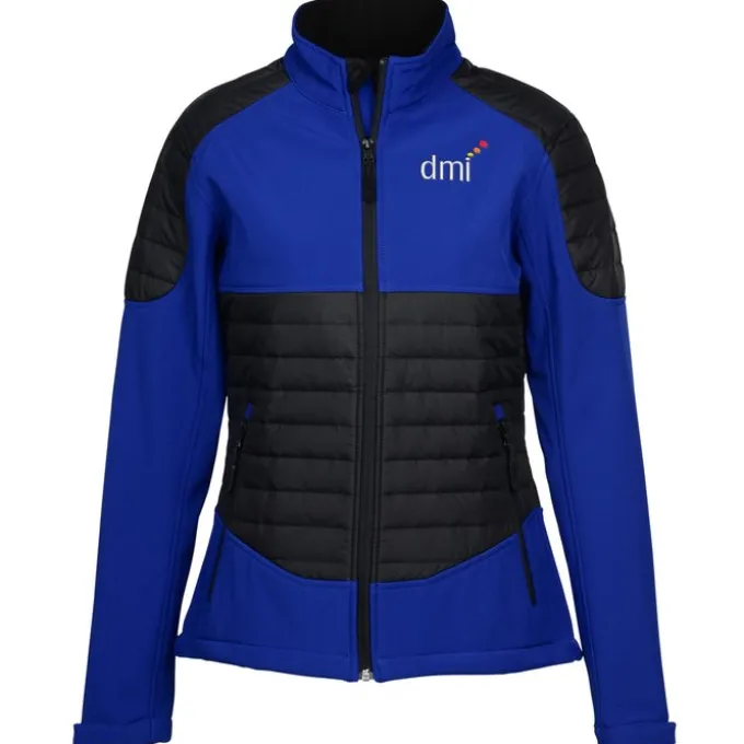 Quilt Accent Soft Shell Jacket - Ladies' - 24 hr