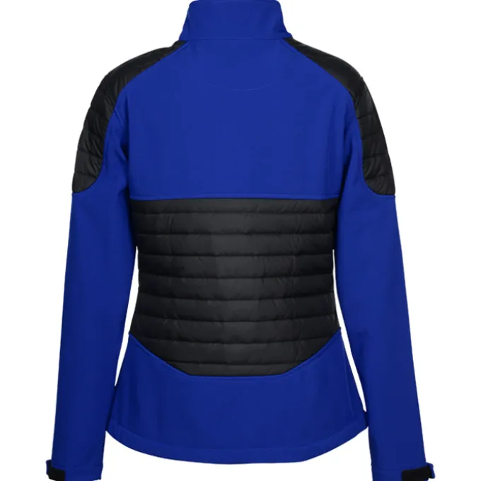 Quilt Accent Soft Shell Jacket - Ladies'